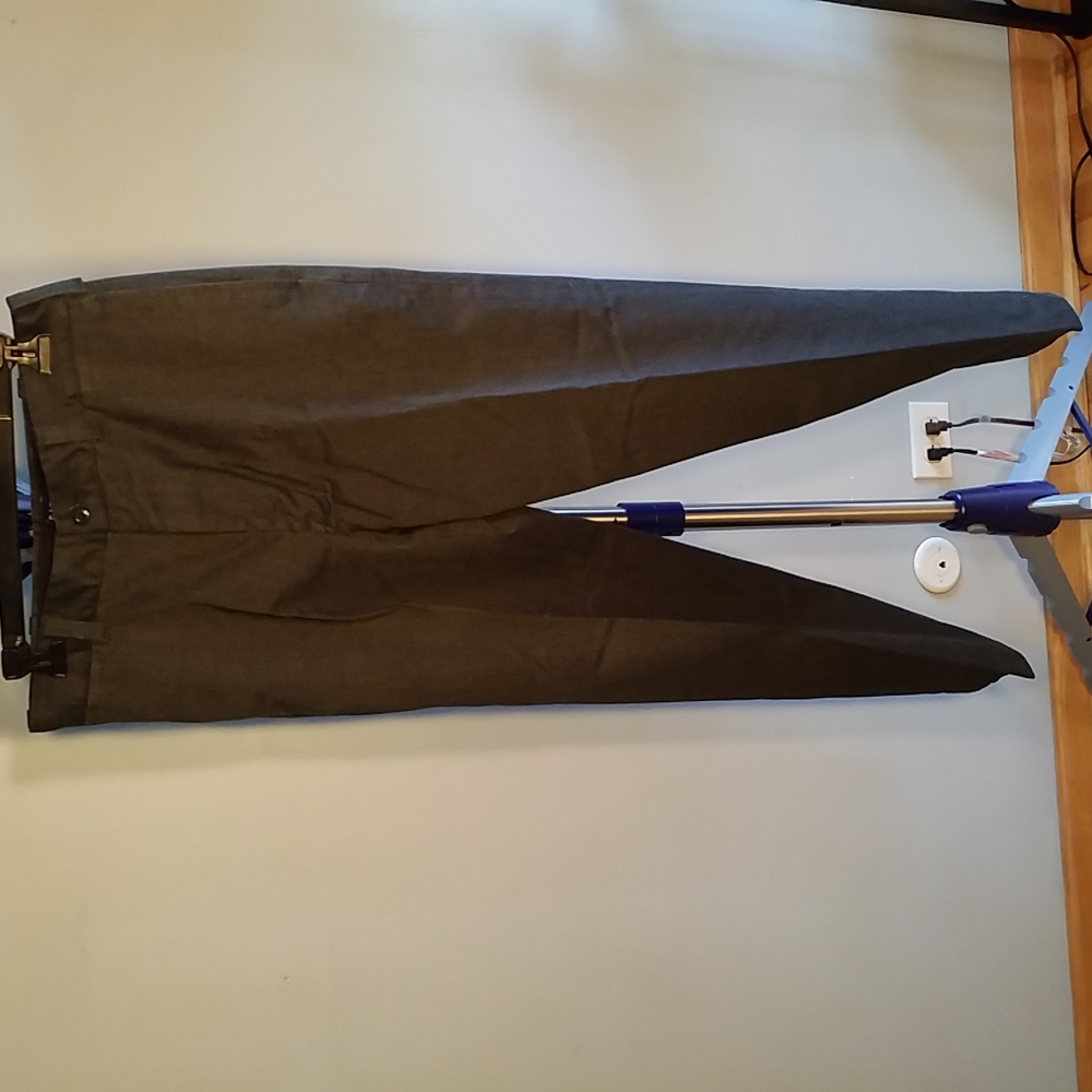 GAP STRETCH DRESS SLACKS PANTS 31X30 Dark Grey